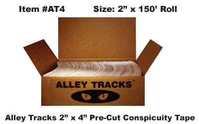 Alley Tracks 2" x 4"