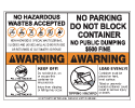 caution-warning-no-parking-do-not-block-container-no-hazardous-waste-no-public-dumping-Decal