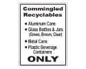 commingled-recyclables-only-decal