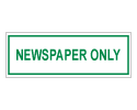 newspaper-only-decal