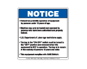 Cannot Be Operated by Persons Under 18