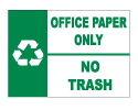 office-paper-only-no-trash-decal