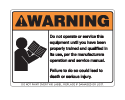 Do Not Operate Compactor Until You Are Trained