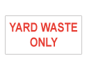 yard-waste-only-decal