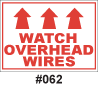 watch overhead wires