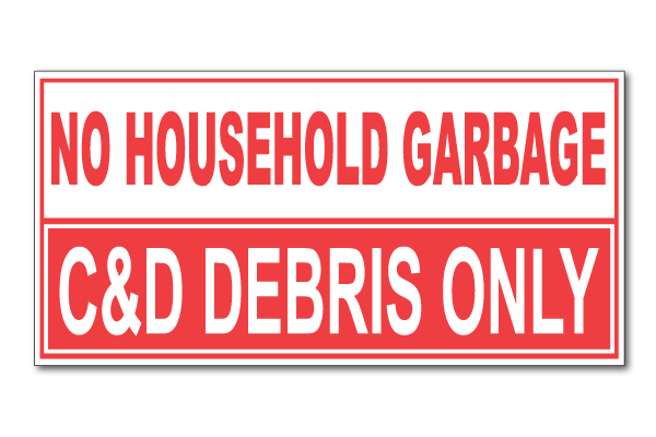 c-d-debris-only-sticker