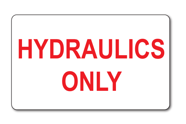 hydraulics-only-decal