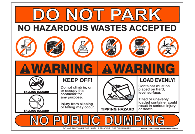 multi-message-do-not-park-sticker