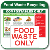 food waste stickers