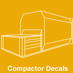 Compactor Decals and Compactor Stickers