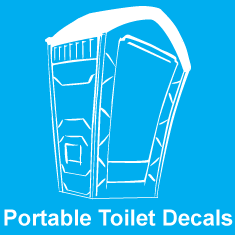 Portable Toilet Decals
