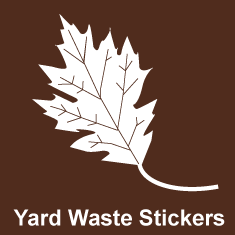 Yard Waste Decals