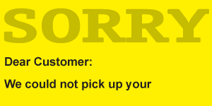 SORRY Sticker